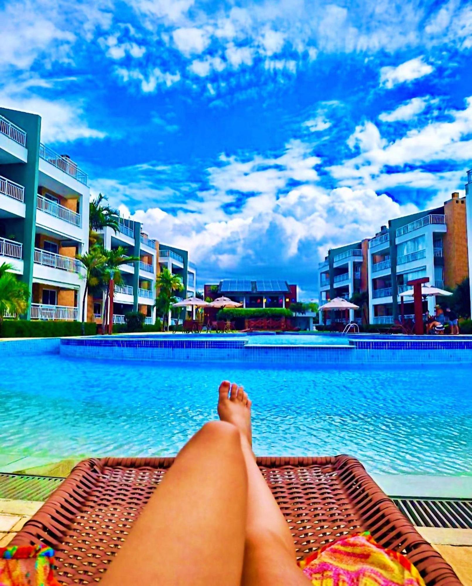 Terramaris - Aptos Vista Mar, Pe Na Areia, Vizinho Ao B Park アキラス エクステリア 写真