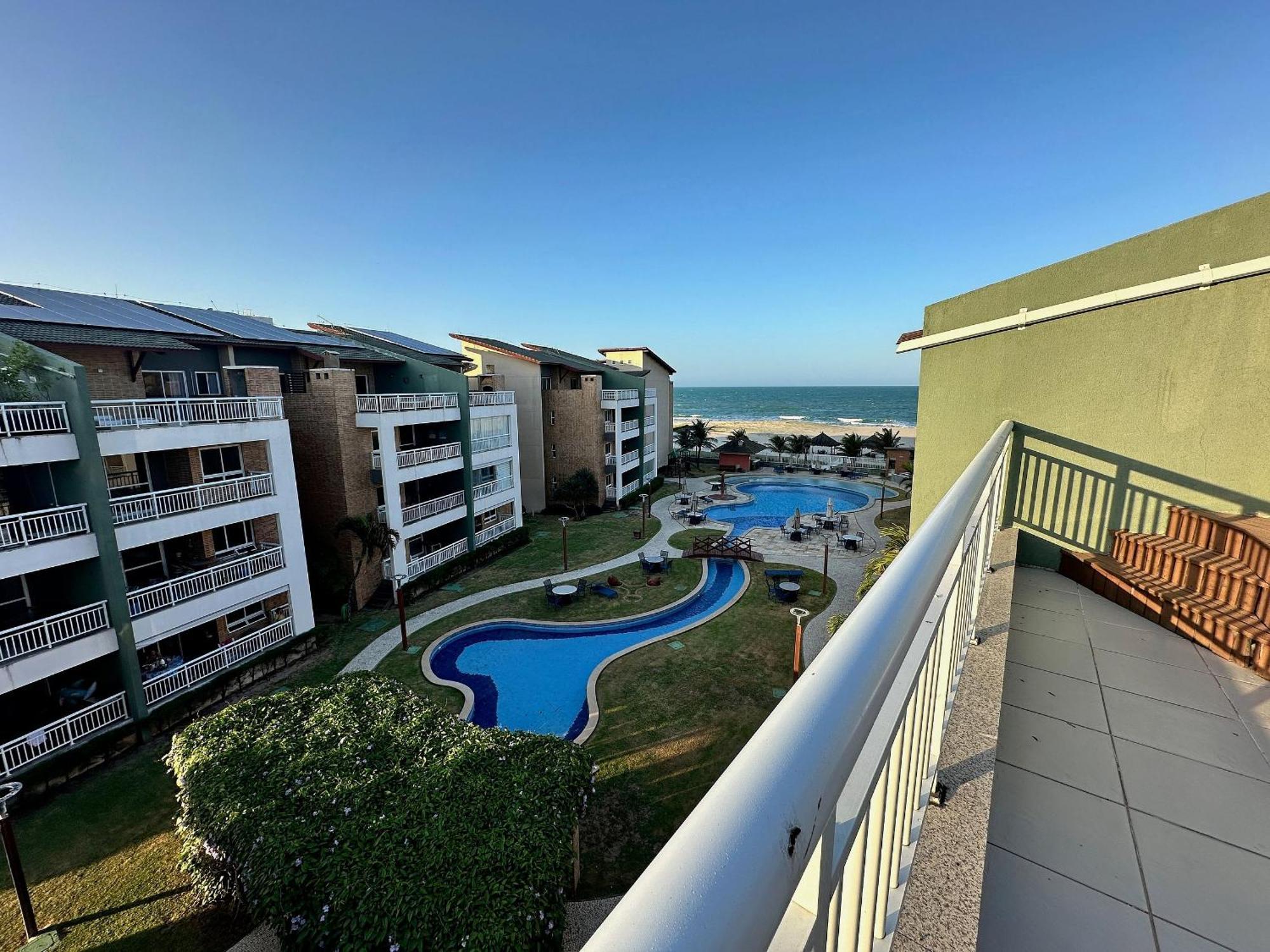 Terramaris - Aptos Vista Mar, Pe Na Areia, Vizinho Ao B Park アキラス エクステリア 写真