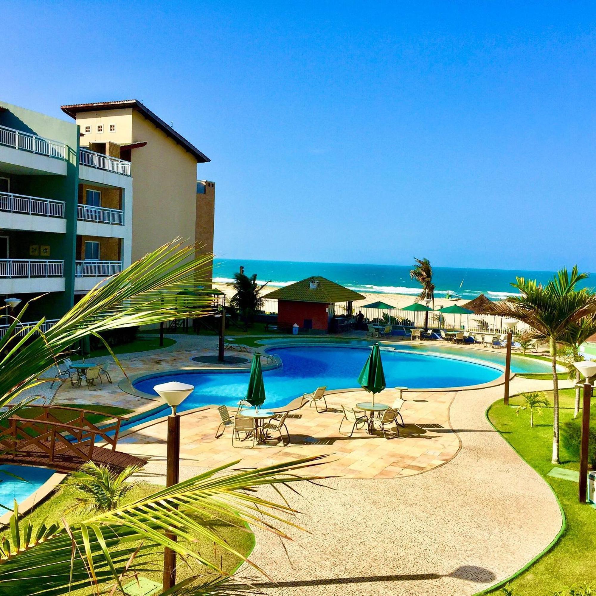 Terramaris - Aptos Vista Mar, Pe Na Areia, Vizinho Ao B Park アキラス エクステリア 写真