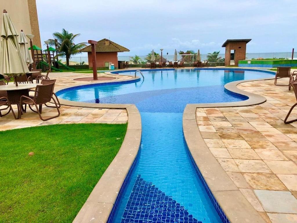 Terramaris - Aptos Vista Mar, Pe Na Areia, Vizinho Ao B Park アキラス エクステリア 写真