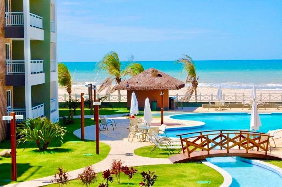 Terramaris - Aptos Vista Mar, Pe Na Areia, Vizinho Ao B Park アキラス エクステリア 写真